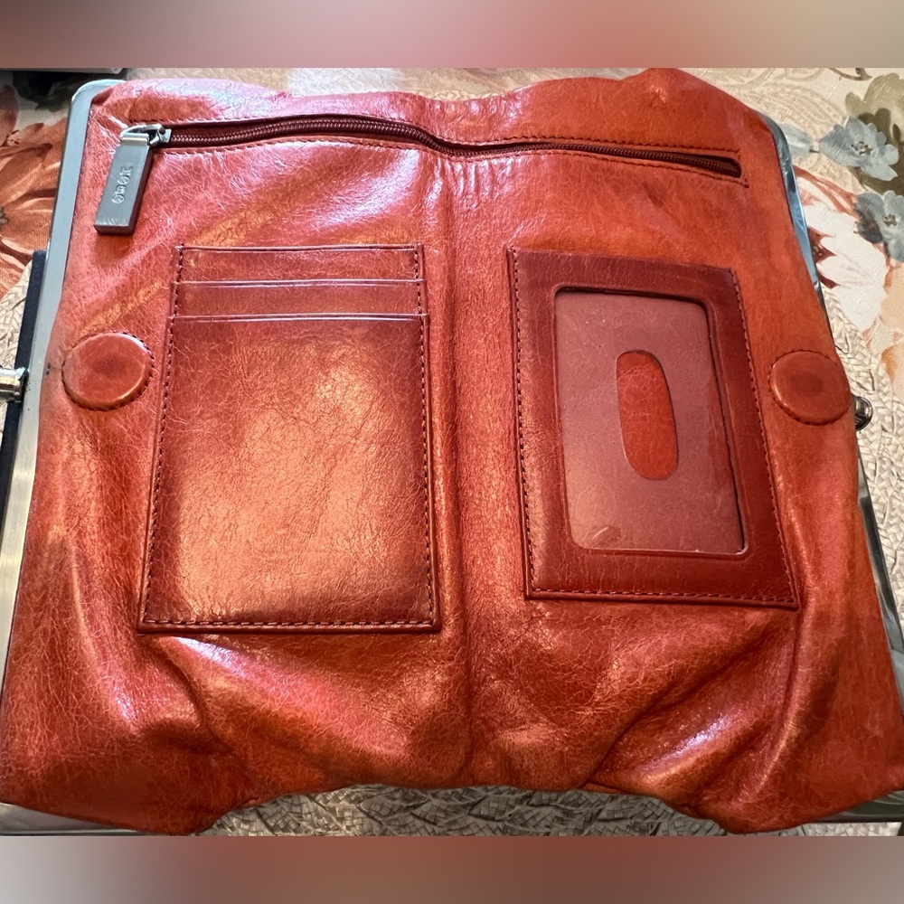 Hobo Lauren Wallet in Spice Leather - Picture 9 of 9
